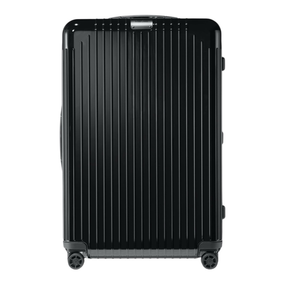 RIMOWA ESSENTIAL LITE CHECK-IN LARGE WHEELED SUITCASE IN BLACK GLOSS - PLS READ!